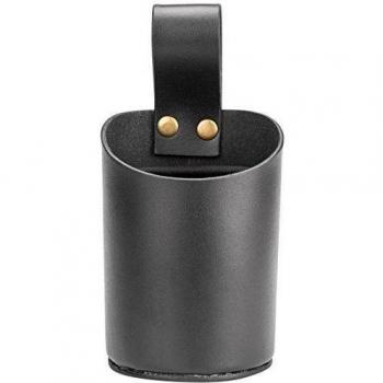 Levivo ASS200200000024 - Cartuchera de cuero con remaches para botellas y latas