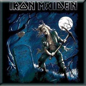 Imán para nevera Iron Maiden Benjamin Breeg One Size negro/azul