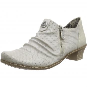 Rieker52177 - Mocasines Mujer
, color Blanco, talla 38