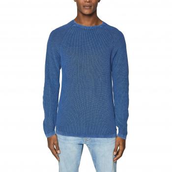 Esprit 039EE2I001, Jersey para Hombre, Azul