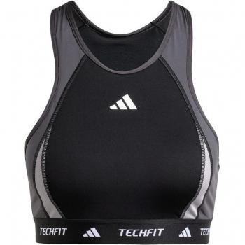 Sujetador deportivo Adidas Techfit Medium Support High Neck Mujer