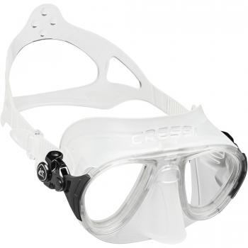 Cressi Calibro Máscara polyvalent para Buceo, apnea Avanzada y submarina Fishing, Unisex Adulto, Transparente, Talla única