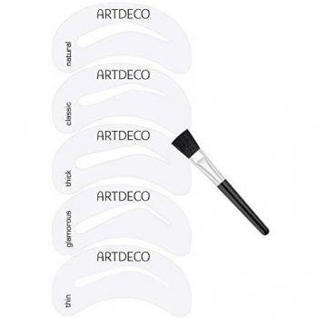 Artdeco Eye Brow Stencils With Brush Applicator Pincel - 80 gr
