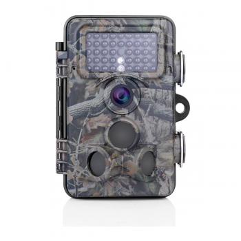 AOZBZ Cámara de Caza Impermeable Rastro y Cámara de Juego, Infrarrojos 1080p FHD Vida Silvestre Cámara 12MP 42 ir leds para Super Visión Nocturna, Cámara de Vigilancia para la Caza, Escultismo, Zorros de Seguimiento, Tejones, Ciervos, Erizos y otros 