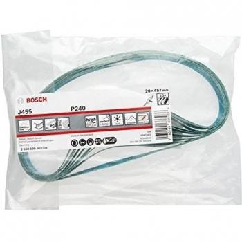 Bosch 2 608 608 J62  - Banda lijadora J455 - 19 x 457 mm, 240