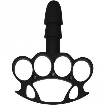 Black Anaal Dildo with Boxing Handle
