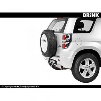Enganche de remolque desmontable Brink 440500, compatible con vehículos específicos, capacidad de carga óptima, sistema de instalación rápida y fácil, acabado resistente a la corrosión