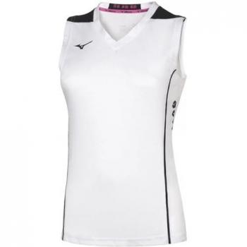 Camiseta Sin Mangas Mizuno Hex para Mujer Color Blanco Talla S