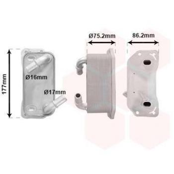 Enfriador de aceite VAN WEZEL 59013704 para motor