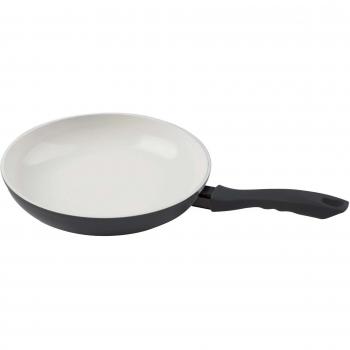 Mayestic - Sartén de aluminio forjado y cerámica, 26 cm, color negro