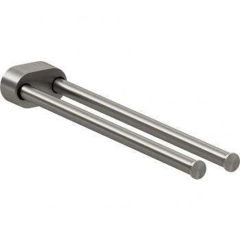 Toallero giratorio doble inox
