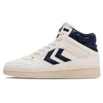 Hummel St Power Play Mid Sneakers - Marshmallow/Black Iris EU 44