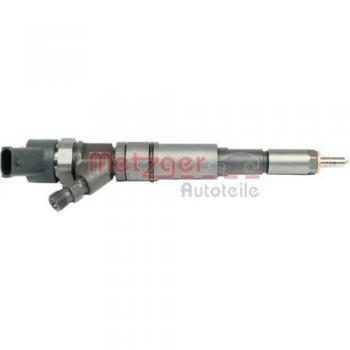 Inyector Common Rail METZGER 0870048 con pieza de repuesto codificable y anillo de sellado