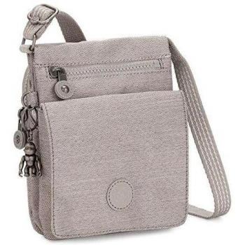 Kipling New Eldorado Bandolera, Mujeres, Grey Beige Pep