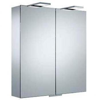 Armario Espejo Keuco Royal 25 Anodizado Plateado 650x720x150 mm con 2 Puertas