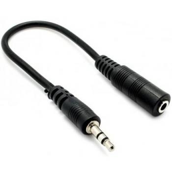 Cable Jack 3,5 mm Macho-Hembra 0.1m BIWOND