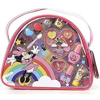 Minnie Mouse Magic Beauty Bag - Super Bolso con Neceser de Maquillaje - Set de Maquillaje para Niñas - Maquillaje Minnie Mouse - Productos Seguros en un Bolso del Tamaño Perfecto para Ir de Viaje