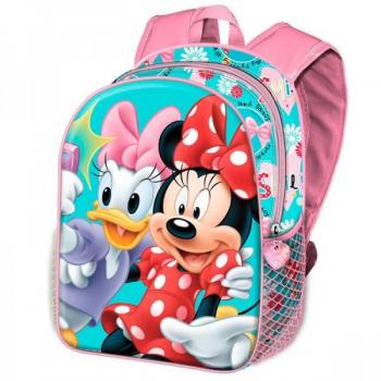 Mochila Minnie Mouse 3D Pequeña Multicolor con Detalle de Minnie Mouse en Relieve