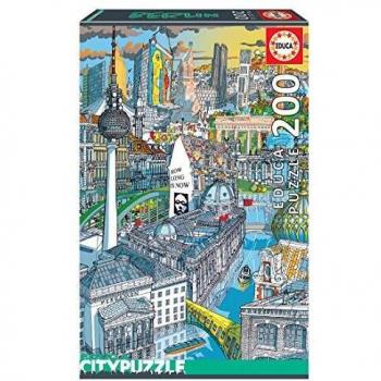 Educa Borras - Serie Citypuzzle, Puzzle 200 piezas, Berlín