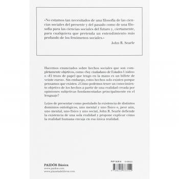 Creando el mundo social: La estructura de la civilización humana