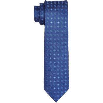Calvin Klein Slim 6.4 cm, Corbata para Hombre, Azul