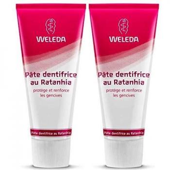 Weleda Ratanhia Toothpaste - 75ml - PACK OF 2