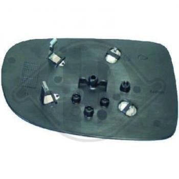 Cristal de espejo retrovisor exterior DIEDERICHS 1813226