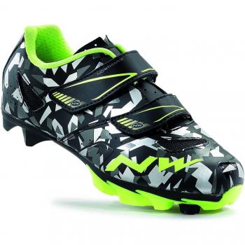 Zapatillas Northwave Hammer Junior Camuflaje-Amarillo 2016