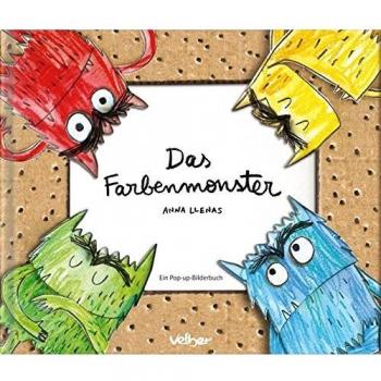 Monstruo de los Colores: Libro Pop-up Ilustrado de Anna Llenas