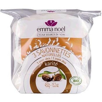 Jabones de karité 3 unidades - Emile Noël / Emma Noël