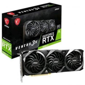 MSI GeForce RTX 3060 Ti VENTUS 3X OC 8GB GDDR6X PCIe 4.0 Graphics Card, HDMI, 3x DisplayPort