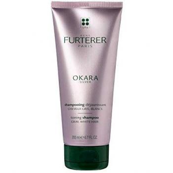 Rene Furterer Okara Silver Toning Shampoo for Gray and White Hair