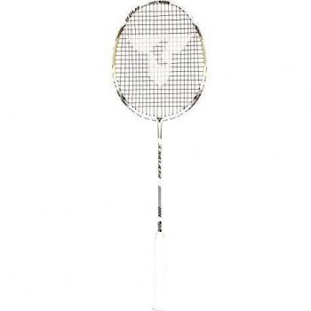 Talbot Torro Isoforce 1011.8 Raqueta de Badminton, Blanco/Gris
