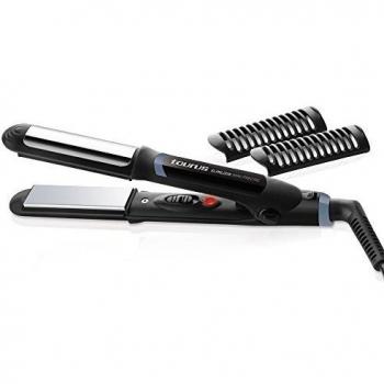 Taurus Slimlook Mini Precise Plus - Plancha de cabello, color negro