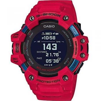 Casio G-Shock Heart Rate Monitor Red Smartwatch GBD-H1000-4ER