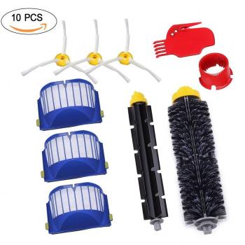 GHB Pack Kit Cepillos Repuestos de Accesorios para Aspiradoras Serie 600 10PCS