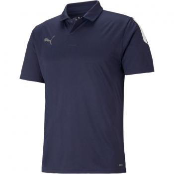 Polo Deportivo Puma TeamLIGA Sideline para Hombre, Azul, Talla S, Regular Fit, Tecnología dryCELL