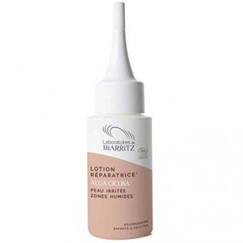Loción Reparadora Alga Cicosa 40ml - Laboratoires de Biarritz, calma y repara pieles sensibles e irritadas, cosmética natural certificada para toda la familia