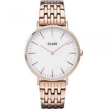 CLUSE Women's Analogue Quartz Watch with Stainless Steel Strap CW0101201024