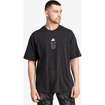 Ajax adidas Lifestyler Oversize T-Shirt - Black, Male, Size: Small (36-38 Chest)