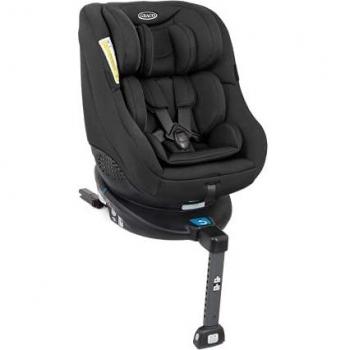Graco Turn2me 360° - Giratorio isofix sillas de coche, color negro
