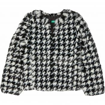 United Colors of Benetton Jacket, Chaqueta Niñas, Negro