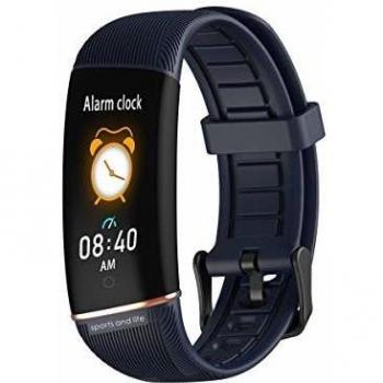 Adsvtech Pulsera de Actividad,Monitores de Actividad,Pantalla Pulsómetro Fitness Tracker,IP67 Banda de Inteligente a Prueba de Agua con Contador de Pasos, podómetro para niños Mujeres y Hombres Azul
