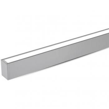 Lámpara de techo de suspensión LED V-TAC 40W con Chip Samsung, UGR19, diseño lineal, color plata, temperatura de color 4000K