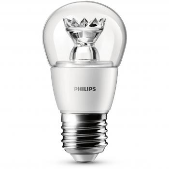 Philips 929000274001 - Bombilla LED esférica transparente, 25W, casquillo E27, luz cálida, no regulable