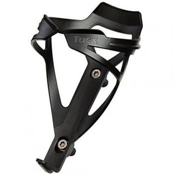 Portabidón Tacx Deva, Negro Mate - Unisex, Talla Única, Fibra de Carbono