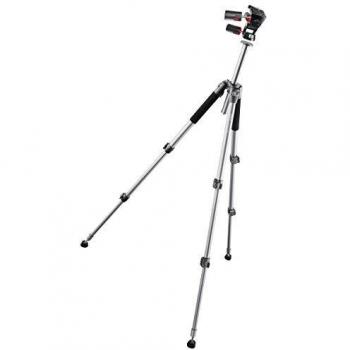 Walimex WAL-6702 + FT-010H_sw - Trípode Completo, 2800 g
