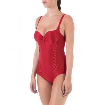 Selmark - Body - para Mujer Rojo 90C