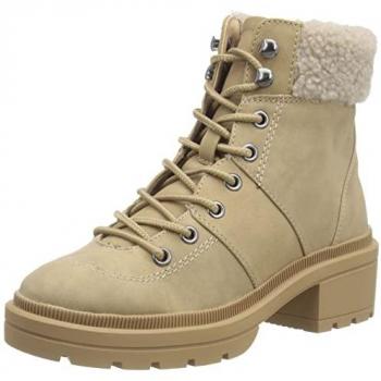 Rocket Dog Women's Icy Ankle Boots - Tan Textile, Size UK 7