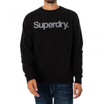 Sudadera Superdry Core Logo City Loose Negra 2XL